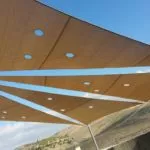 הצללה בבית ספר יפה נוף באר שבע